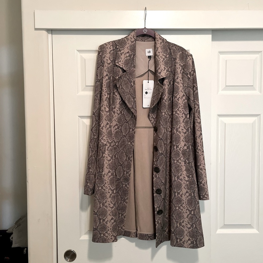 Cabi King Cobra lightweight coat.